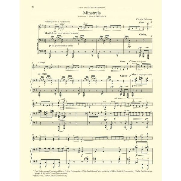 Brenreiter Debussy Werke Violin Klavier