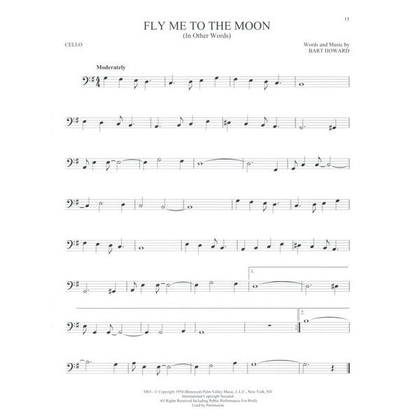 Hal Leonard 50 Songs You Should Cello