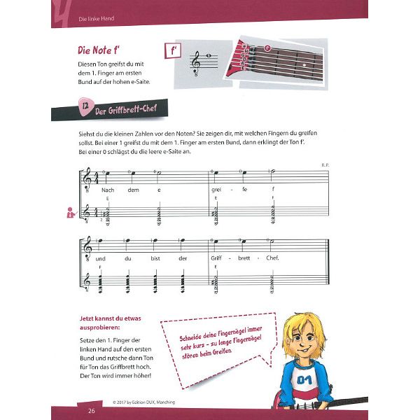 Edition Dux Jimmy! Der Gitarren-Chef 1