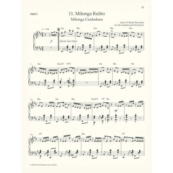 Schott Tango Folk Accordion