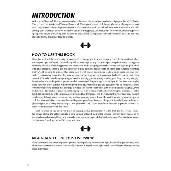 Hal Leonard Fingerstyle Fitness