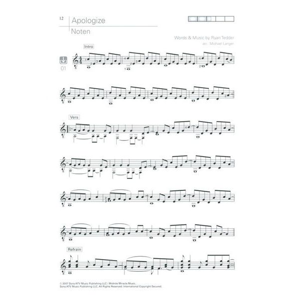 Edition Dux Acoustic Pop Guitar Solos 5