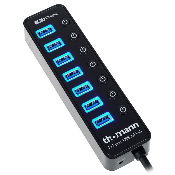 Thomann 7+1 Port USB 3.0 Hub