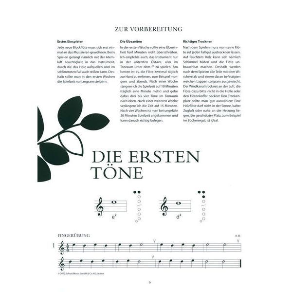 Schott Altblockflötenschule