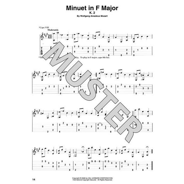 Hal Leonard Fingerpicking Mozart
