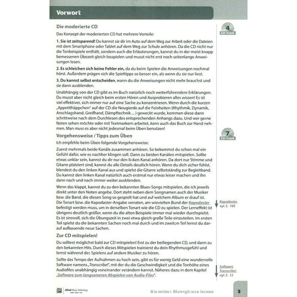 Alfred Music Publishing Garantiert Bluesgitarre lernen