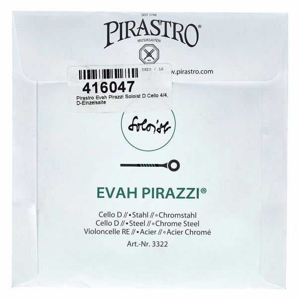 Pirastro Evah Pirazzi Soloist D Cello