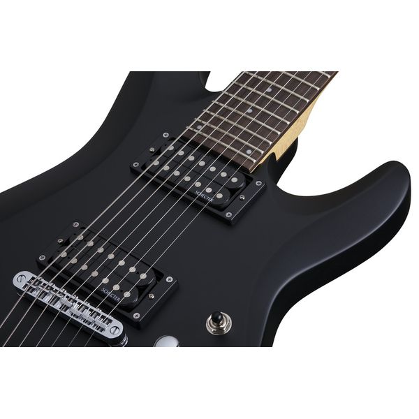 Schecter C-7 Deluxe LH BK