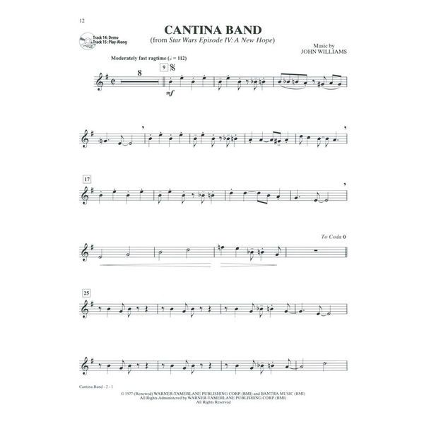 Alfred Music Publishing Ultimate Movie Solos T-Sax