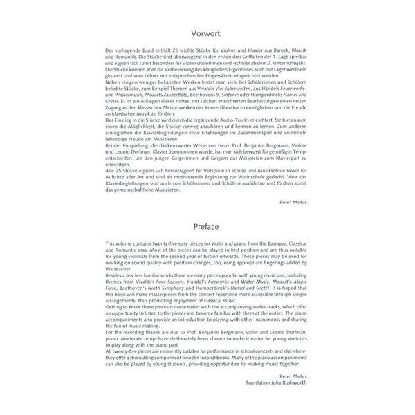 Schott Klassik für Kinder Violin