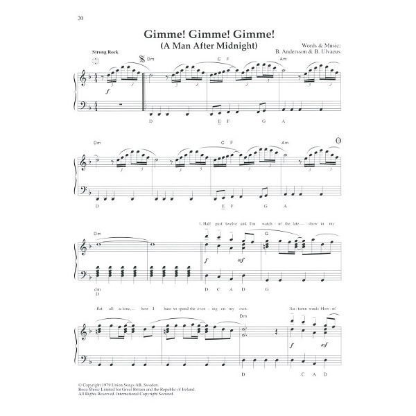 Holzschuh Verlag Akkordeon Pur Abba 2