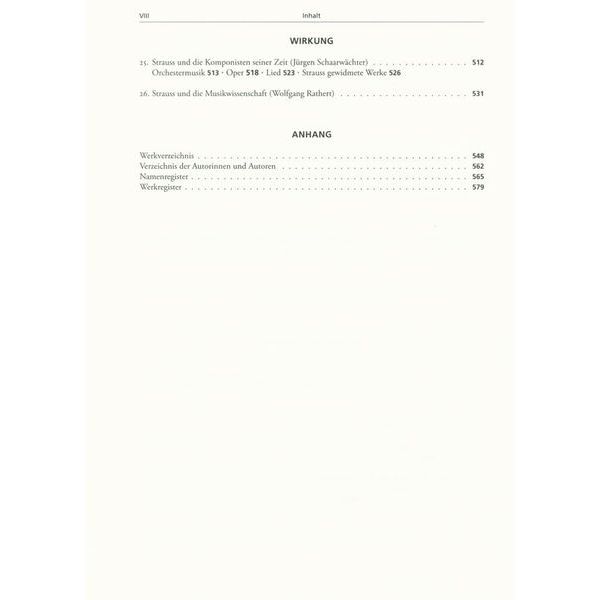 Brenreiter Richard Strauss-Handbuch