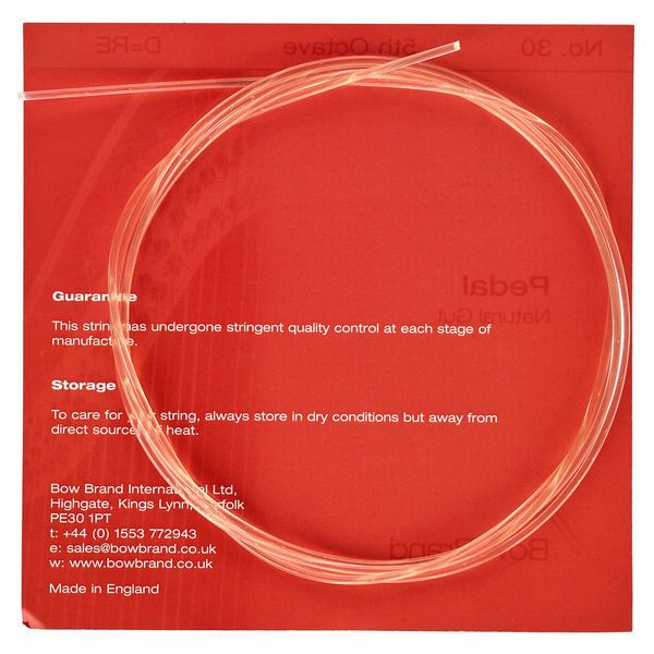 Bow Brand Pedal Natural Gut 5th D No.30