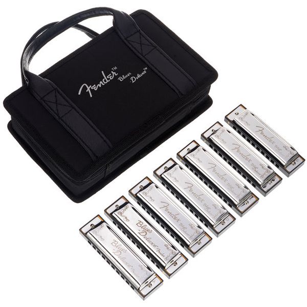 Fender Blues Deluxe 7 pack with case