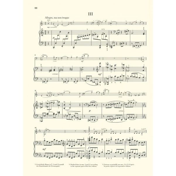 Henle Verlag Prokofjew Sonate C-Dur Cello