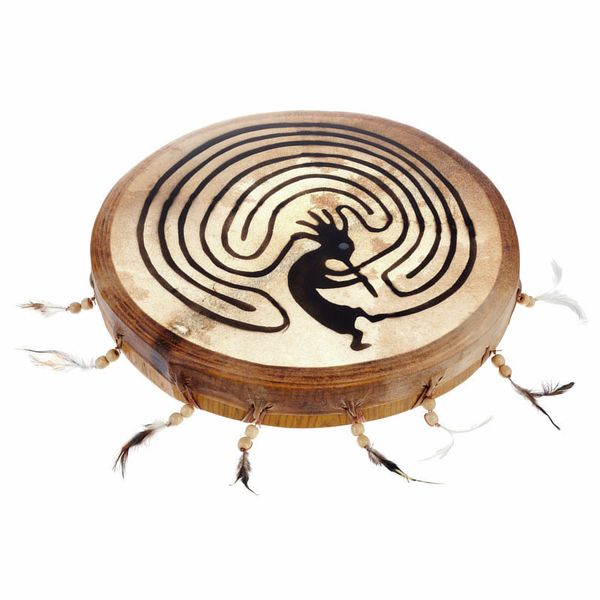 Terre Shaman Drum 45cm Kokopelli