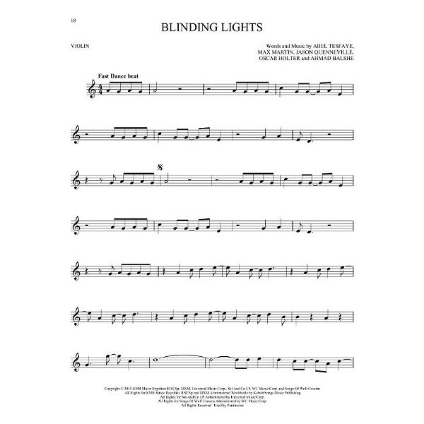 Hal Leonard 101 Simple Songs Violin