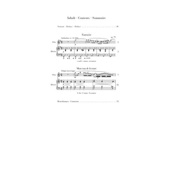 Henle Verlag Fauré Fantaisie op. 79