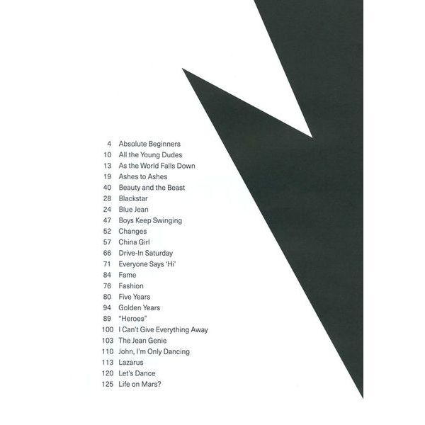 Faber Music David Bowie Hits
