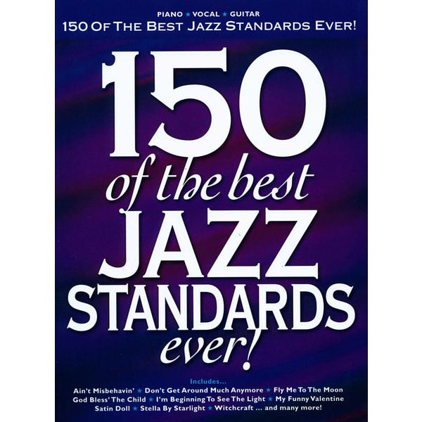 Hal Leonard 150 Of The Best Jazz Standards