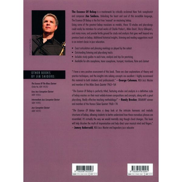 Advance Music Essence of Bebop Clarinet