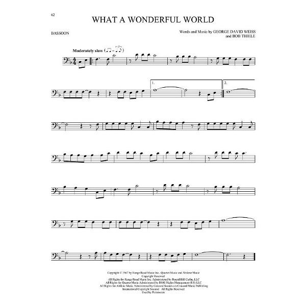 Hal Leonard First 50 Songs Bassoon