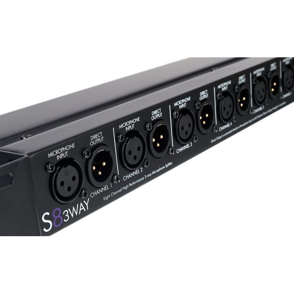 ART S8-3-Way Microphone Splitter