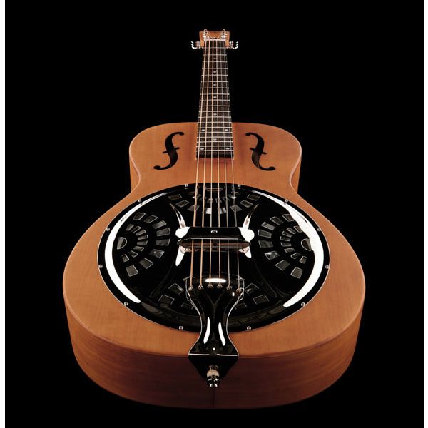 Dobro Hound Dog Round Neck