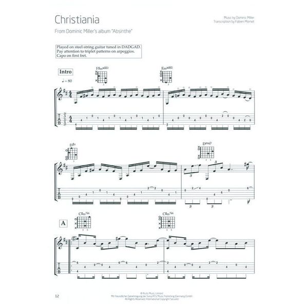 Hal Leonard Best Of Dominic Miller