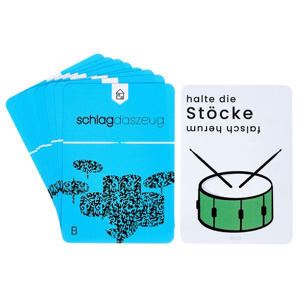 Schlag das Zeug Spielkarten-Set Level 1