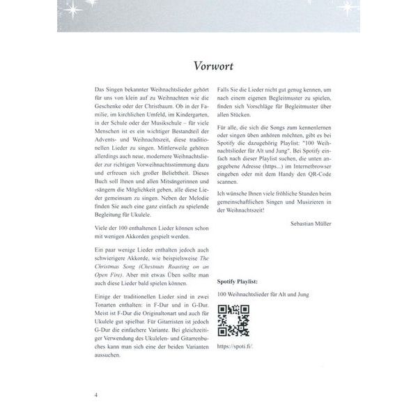 Schott Weihnachtsliederbuch Ukulele