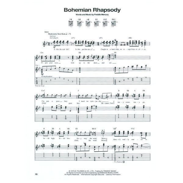 Hal Leonard Classic Queen Guitar