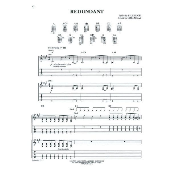 Alfred Music Publishing Green Day International Super