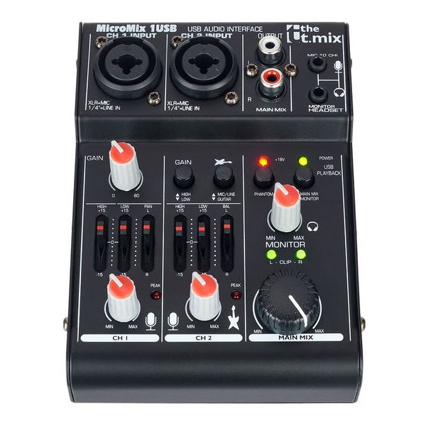 the t.mix MicroMix 1 USB