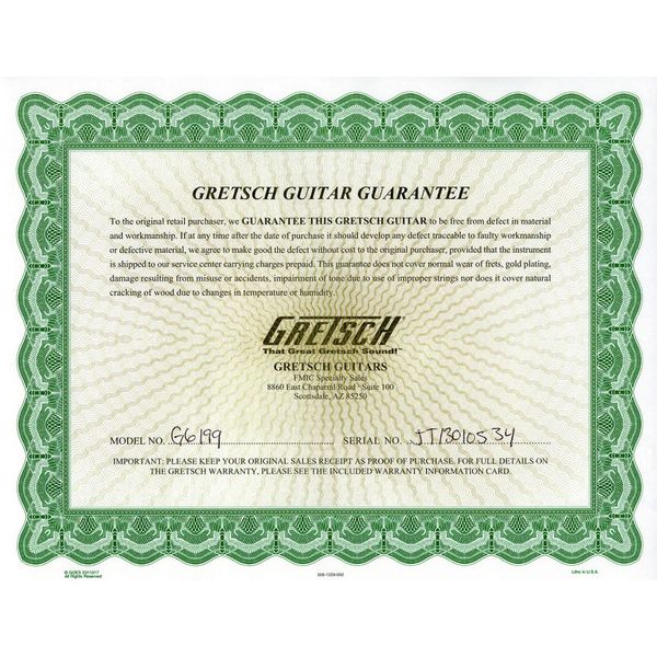 Gretsch Billy Bo G6199