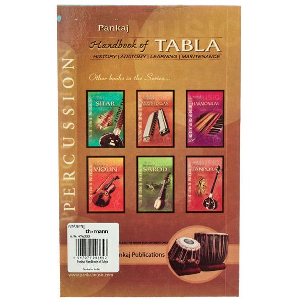Pankaj Publications Handbook of Tabla