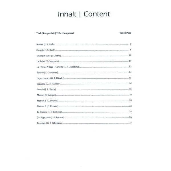 Ricordi Barock-Duos Violine und Cello