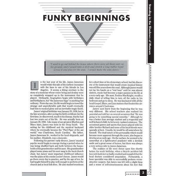 Hal Leonard Standing In The Shadows Motown