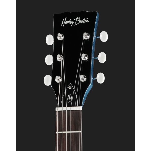 Harley Benton DC-Junior Pelham Blue