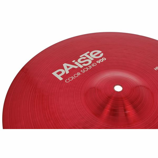 Paiste 15" 900 Color Heavy Hi-Hat Red
