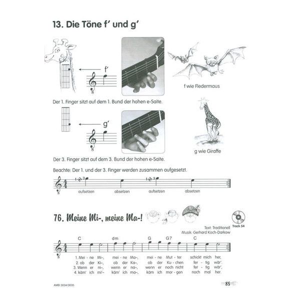 Acoustic Music Books Moro und Lilli