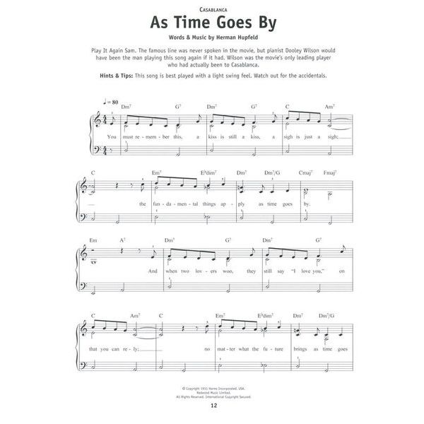 Wise Publications Really Easy Piano 50 Popular