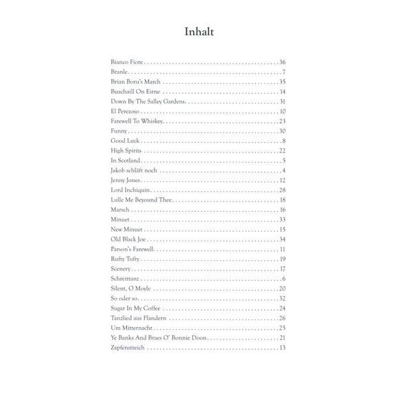 Holzschuh Verlag Flötentöne Nette Duette