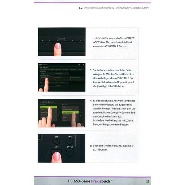 Keys Experts Verlag SX700/900 Praxisbuch  1