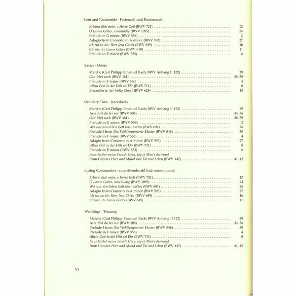 Brenreiter An Easy Bach Organ Album