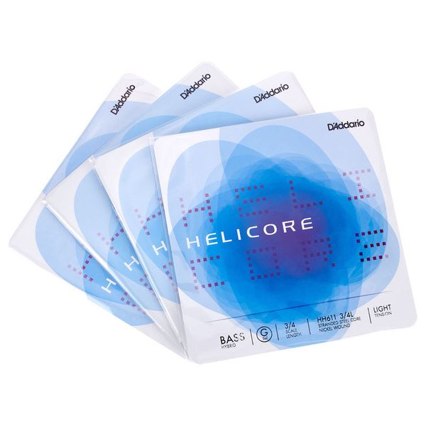 Daddario HH610-3/4L Helicore Bass 3/4