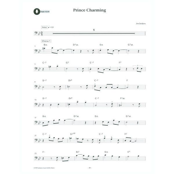 Advance Music Easy Jazz Conception Trombone