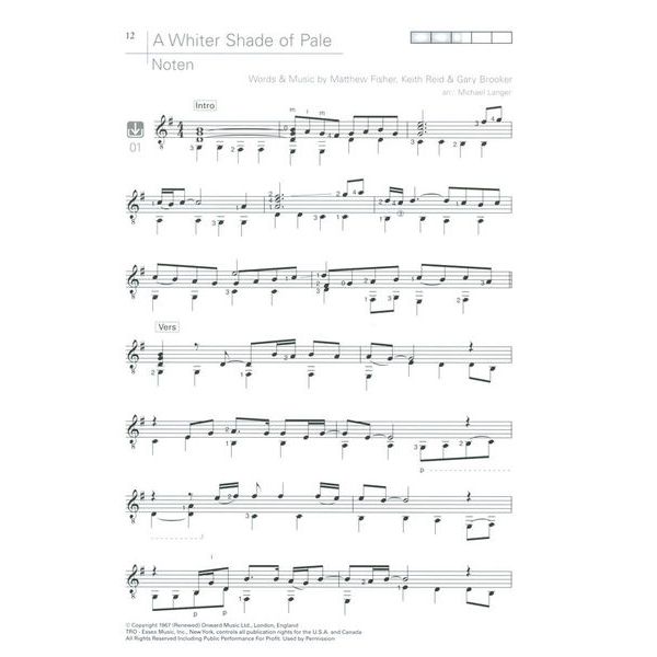 Edition Dux Acoustic Pop Guitar Solos 4