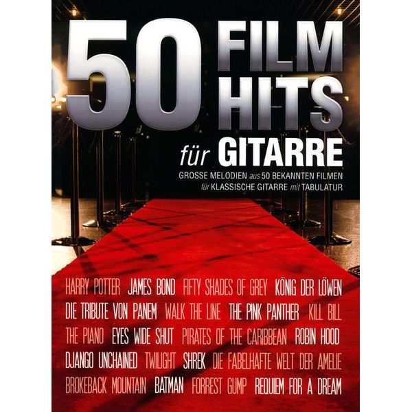 Bosworth 50 Filmhits for Gitarre