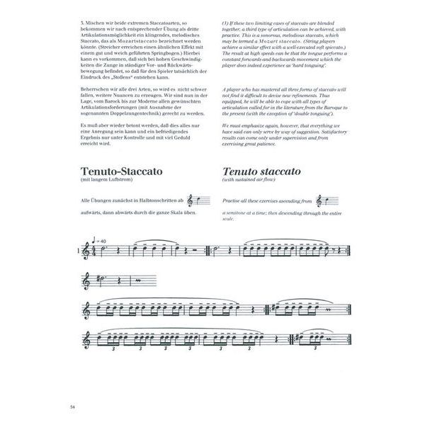 Schott Die Technik des Oboenspiels